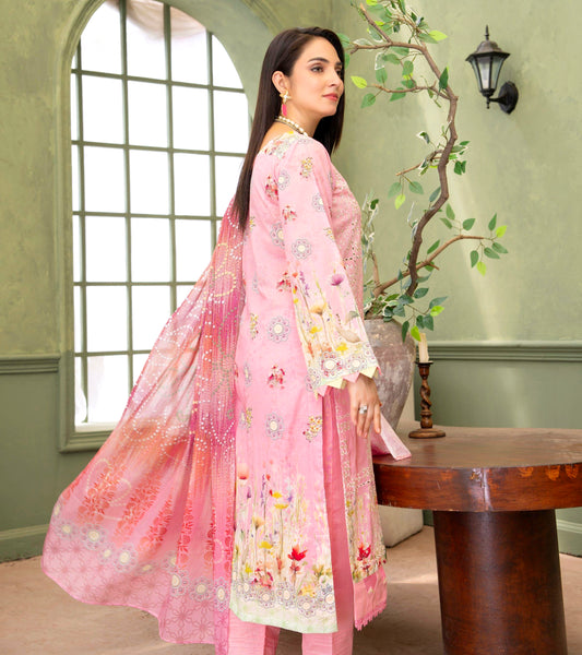 Rose Baagh Lawn Suit – 3 Piece Unstitched