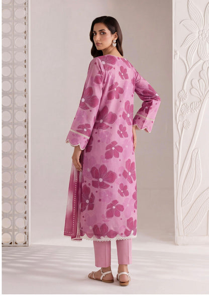 Velvet Rose Lawn Suit – 3 Piece Unstitched